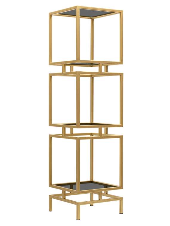 Стеллаж Cubic-3 со стеклянными полками