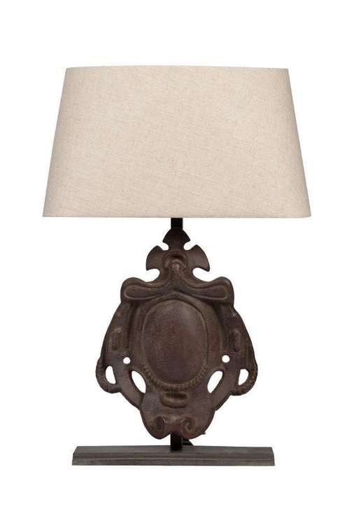 Настольная лампа "Bruges Iron Shield Artifact"