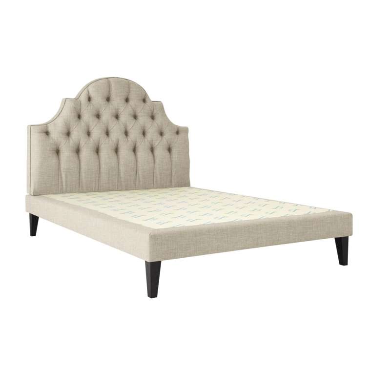 Кровать с мягким изголовьем 160х200