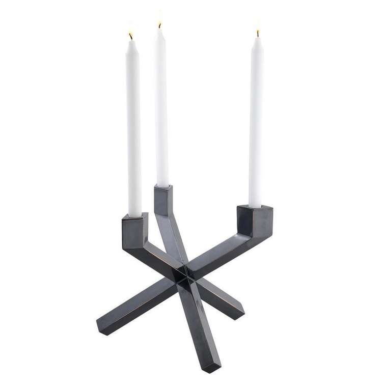 Металлический канделябр Eichholtz Candle Holder Mykonos из металла