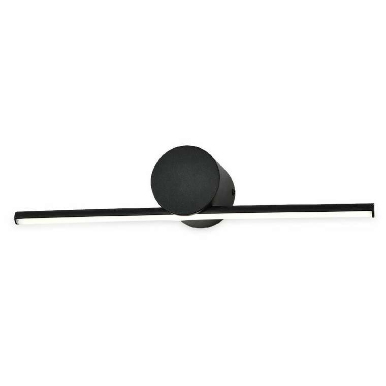 Настенный светильник Line 10281/1LED Black (силикон, цвет белый)
