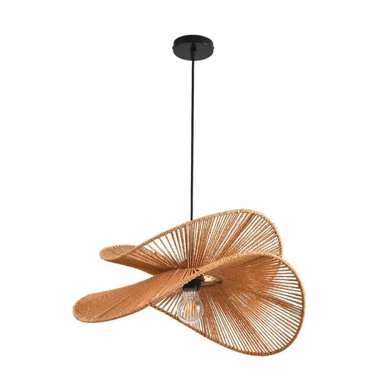 Подвесной светильник Rope 8381/1 (джут, цвет бежевый)