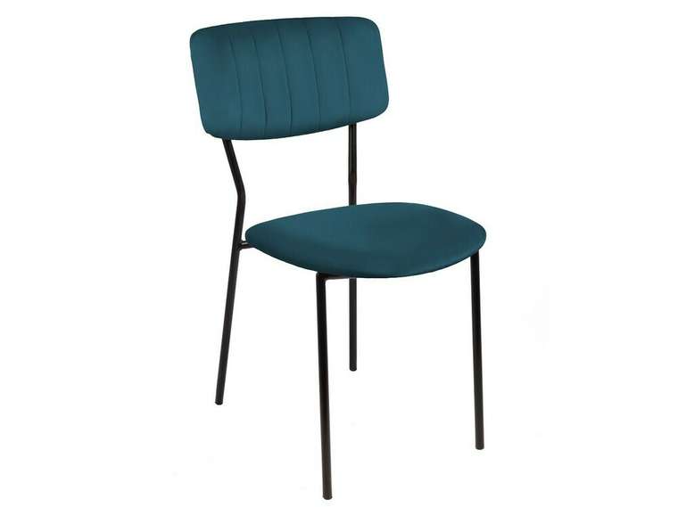 Комплект стульев Бонд синего цвета