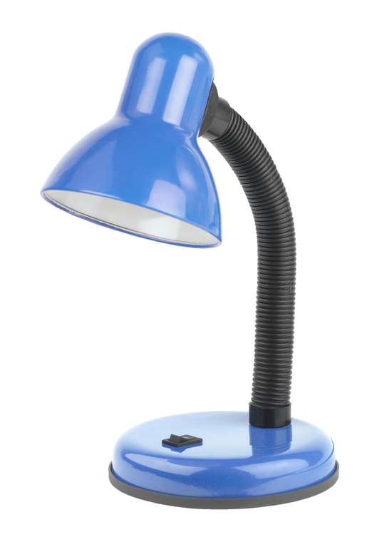 Настольная лампа N-211 Б0035056 (металл, цвет синий)