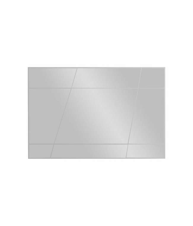 Настенное зеркало Decor 50х75 в раме белого цвета из MDF