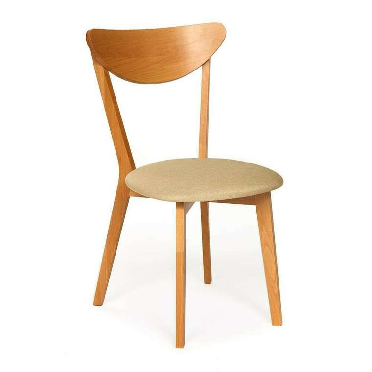 Комплект из двух стульев Maxi бежевого цвета