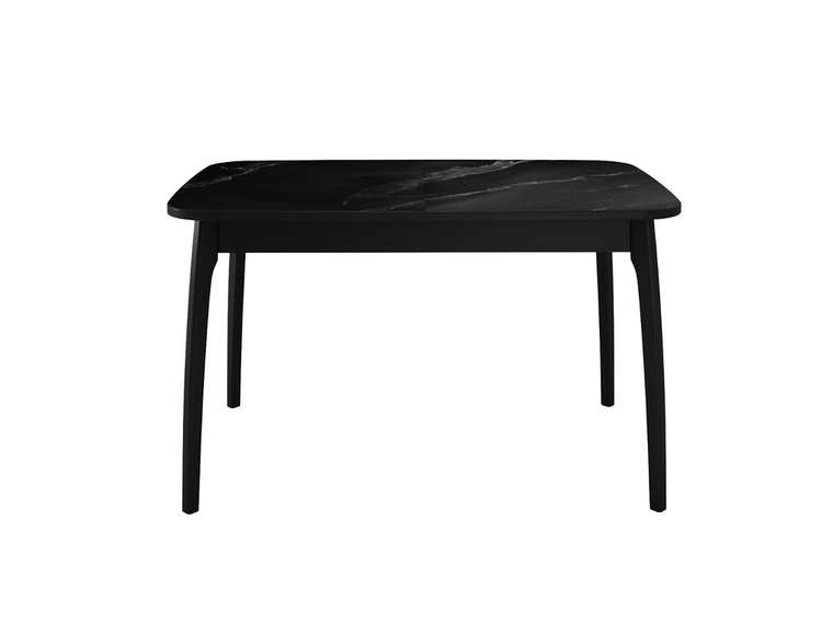 Раздвижной обеденный стол DikLine MK15 черного цвета