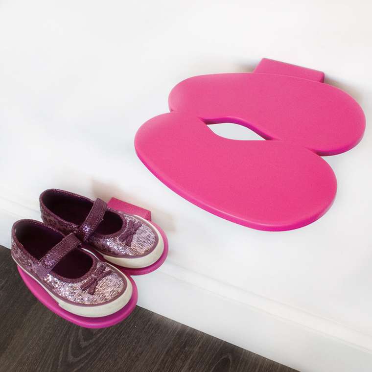 Полка для обуви J-me footprint розовая