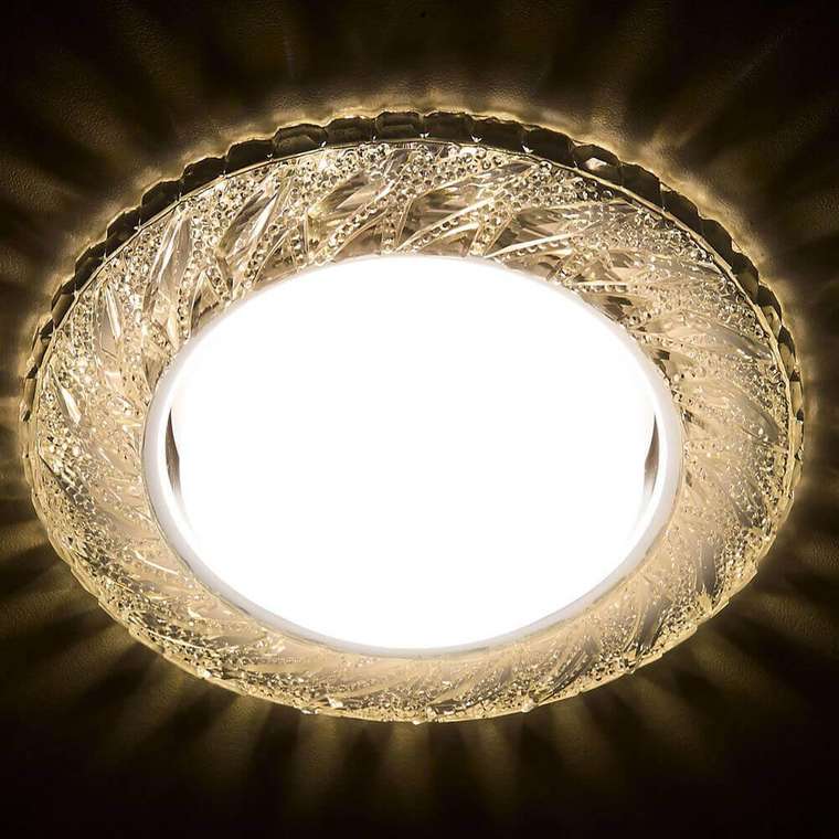 Встраиваемый светильник GX53 LED G303 CL/CLD (пластик, цвет прозрачный)