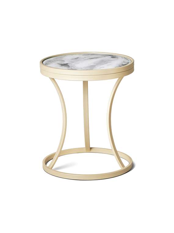 Кофейный столик Martini серо-бежевого цвета