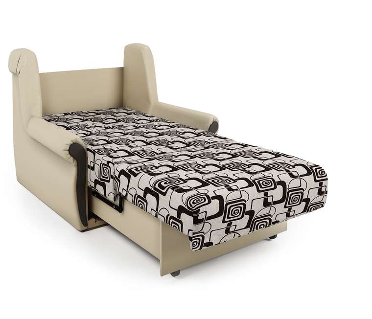 Кресло-кровать Аккорд М 80 бежевого цвета