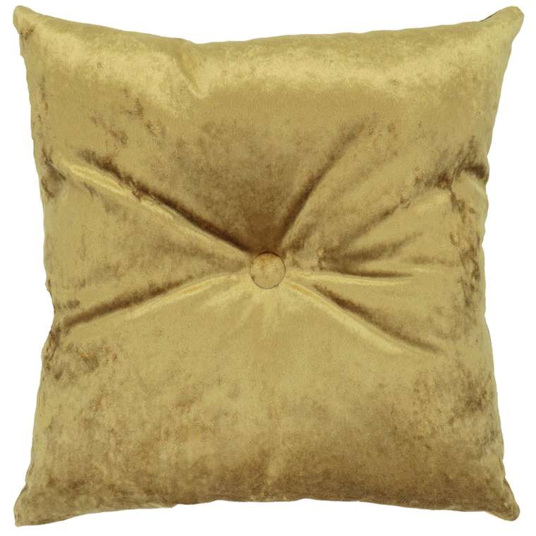 Подушка декоративная Мадейра золотого цвета
