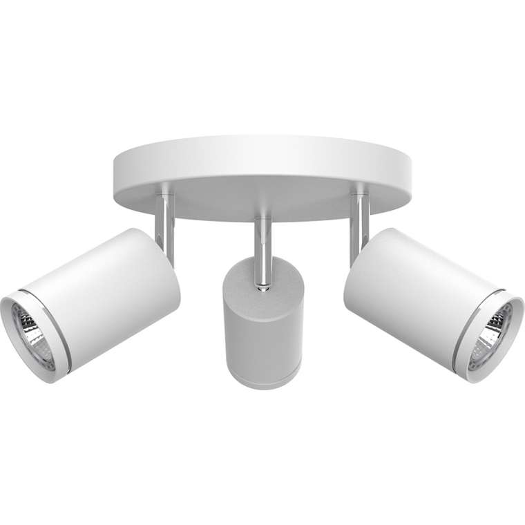тройные споты ML203-1 41923 (алюминий, цвет белый)