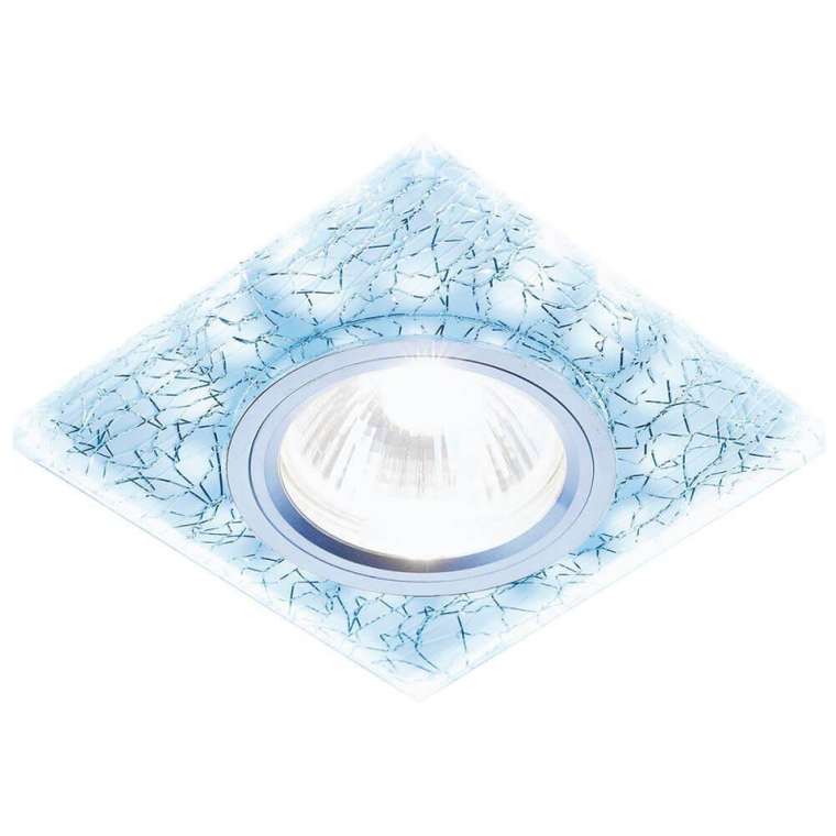 Точечный светильник LED S227 W/CH/C (пластик, цвет белый)