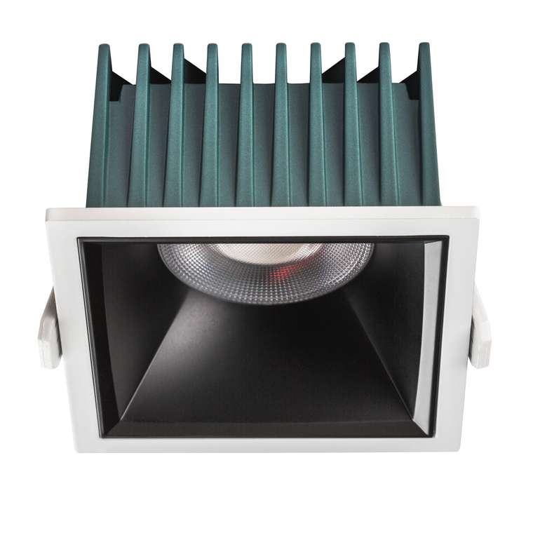 Светильник CICLONE QUAD 12W LED 1868LM 60G БЕЛЫЙ/ЧЕРНЫЙ 3000K IP65