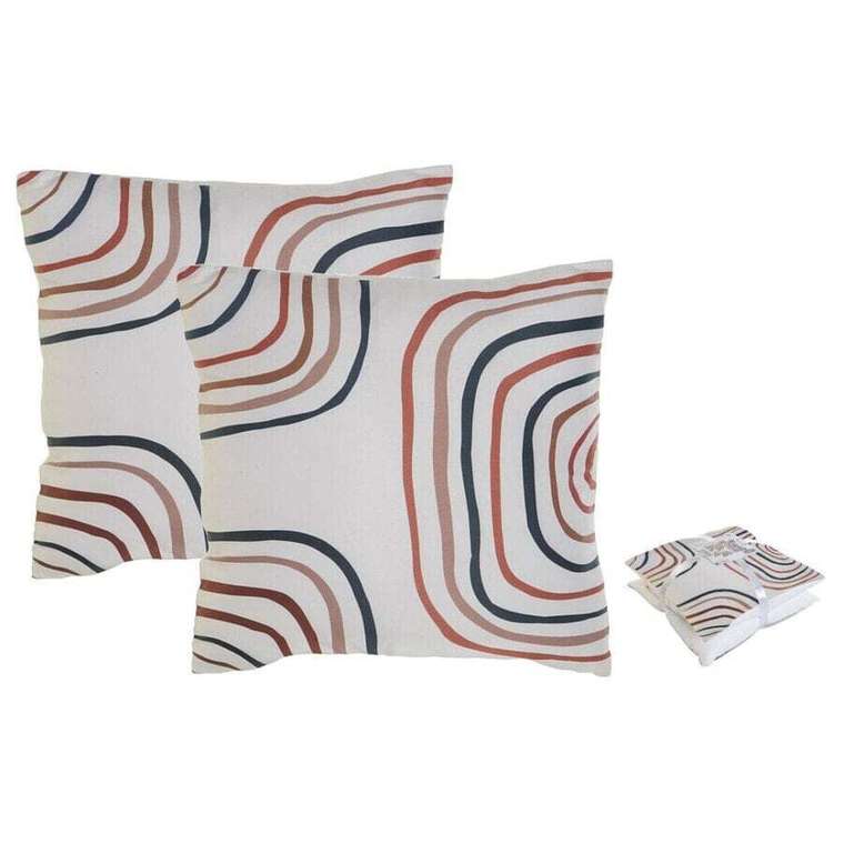 Набор подушек Home ESPRIT Радужная 45 x 5 x 45 см (2 штук)