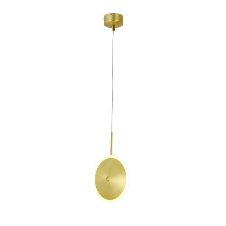 Подвесной светодиодный светильник  Imente  золотого цвета