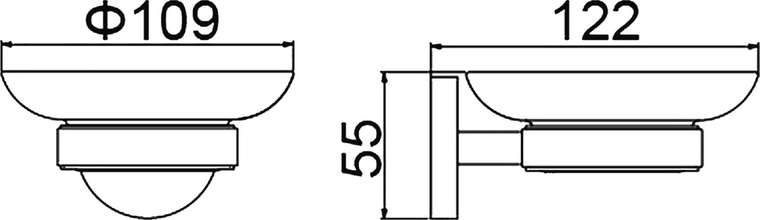 Мыльница Saona