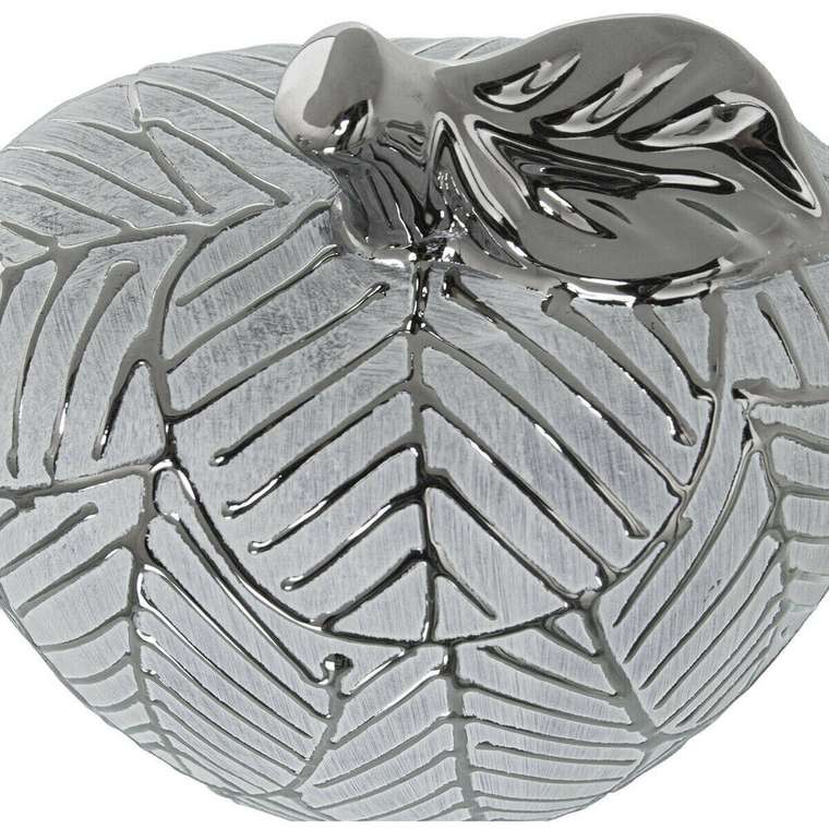 Декоративная фигура Белый Керамика Яблоко 12 x 13 x 9