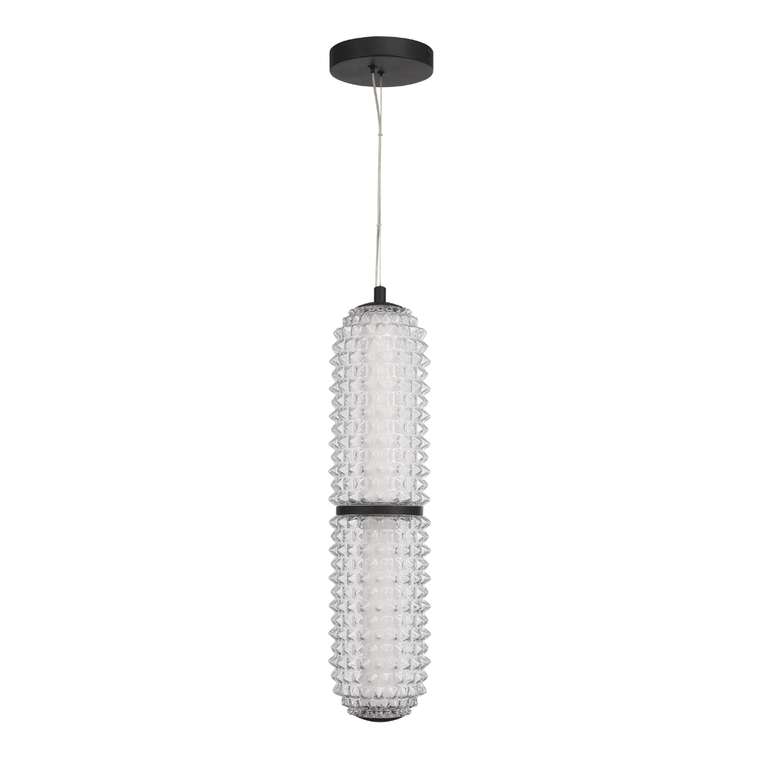Светильник подвесной ST-Luce черный/прозрачный LED 1*22W 4000K SAGUARO