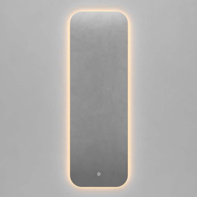 Настенное зеркало Kuvino NF LED M с тёплой подсветкой и сенсорной кнопкой