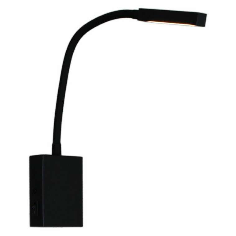 Бра 86205-9.2-001MN LED5W BK (металл, цвет черный)