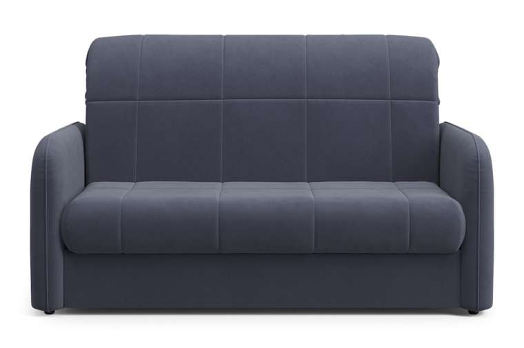 Диван-кровать Аккордеон 140 темно-серого цвета