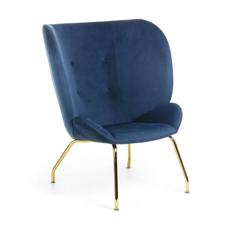  Кресло Vernen темно-синего цвета