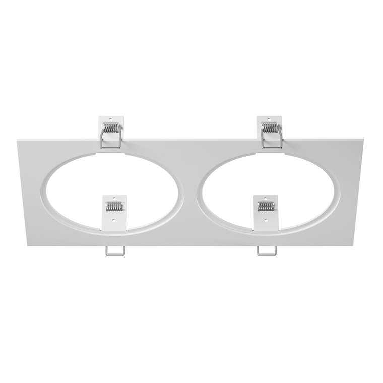 Рамка INTERO 111 Double QUADRO БЕЛЫЙ
