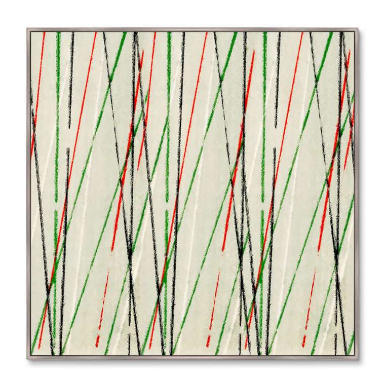 Репродукция картины Vintage print of Japanese textile №17, 1904г.