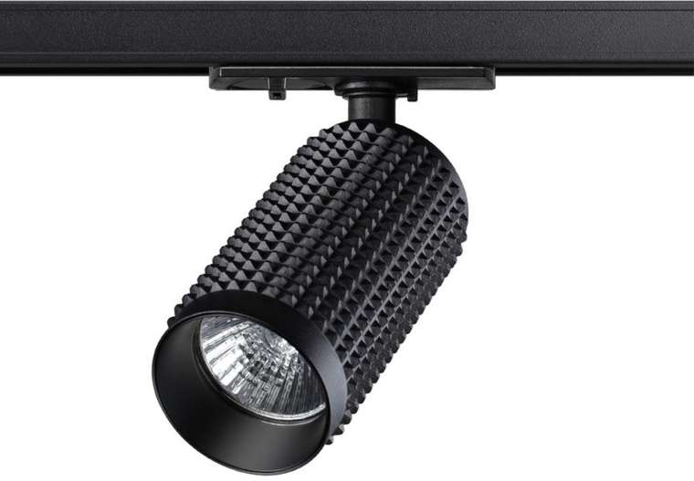 Светильник трековый однофазный трехжильный IP20 50W 220V MAIS NT21 085 черный Novotech PORT 370763