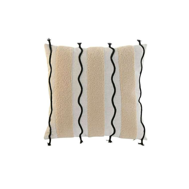 Декоративная подушка Boho Home 45x45 бежевого цвета