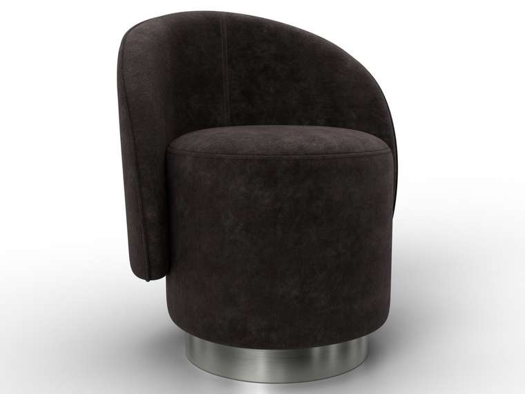 Кресло Лига-108 темно-коричневого цвета