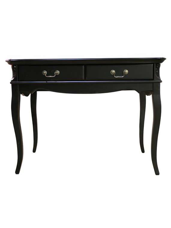 Стол-консоль черного цвета