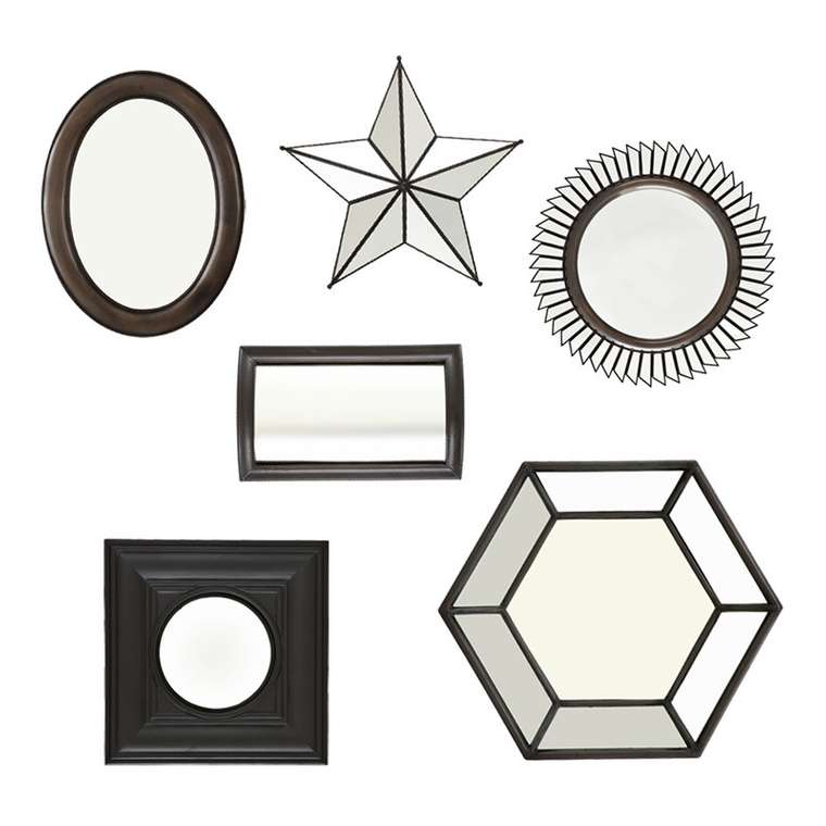 Комплект из шести зеркал