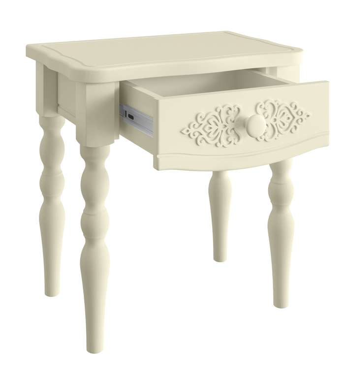 Тумба прикроватная Ассоль плюс АС-39 цвета ваниль
