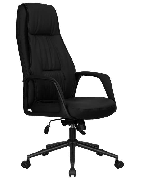 Офисное кресло для руководителей Ken черного цвета