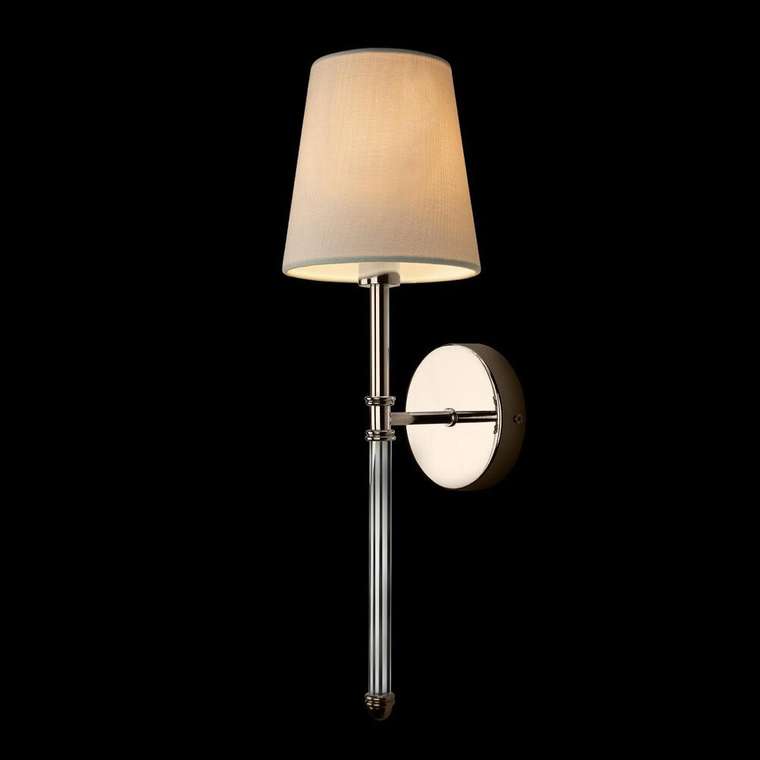 Бра Cosy 10308W Nickel (ткань, цвет белый)