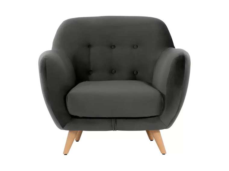 Кресло Loa темно-серого цвета