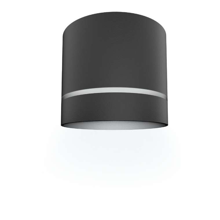 Накладной светильник Arton 59943 2 (алюминий, цвет черный)