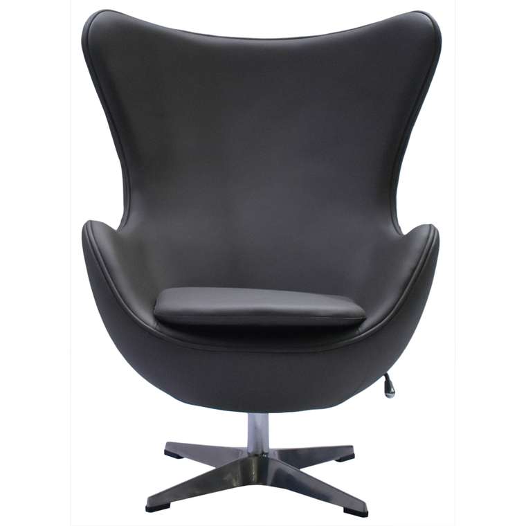 Кресло Egg Chair серого цвета