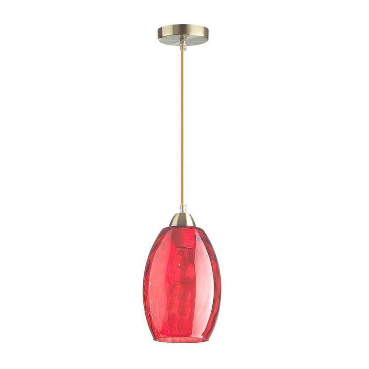 Подвесной светильник Suspentioni красного цвета