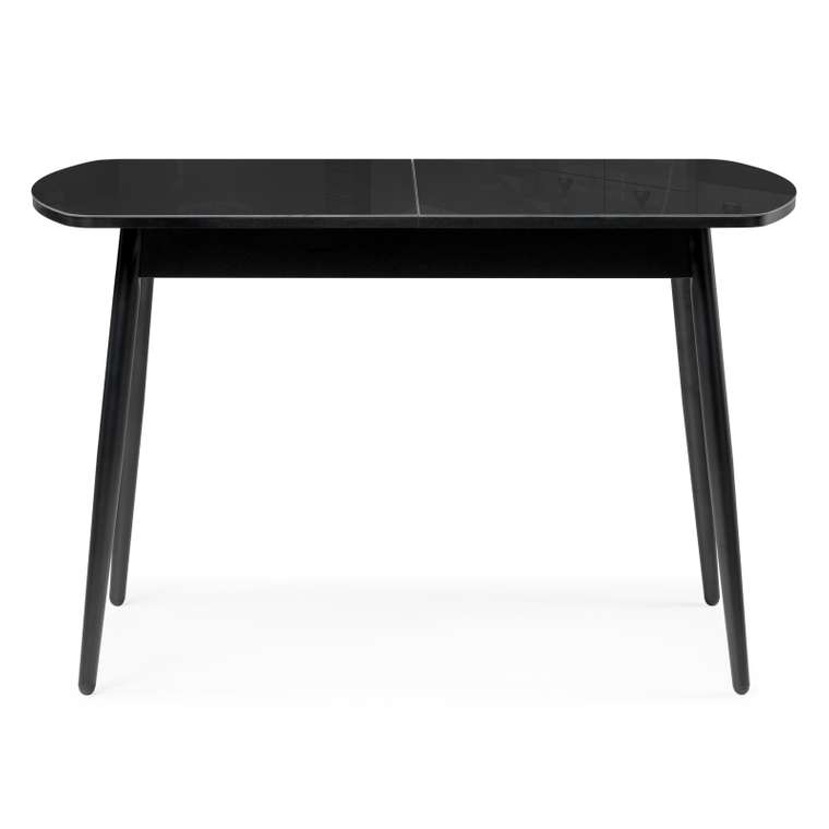 Раздвижной обеденный стол Бейкер черного цвета