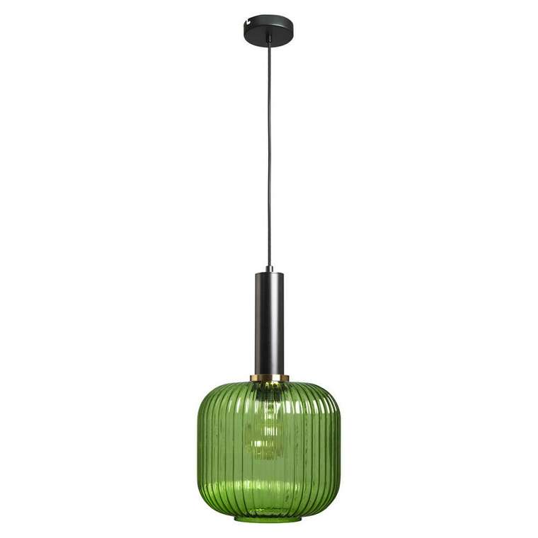 Подвесной светильник зеленого цвета