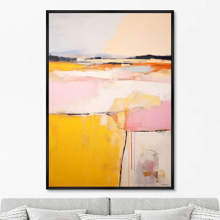 Репродукция картины Landscape Collection, Valley of Pyrimids, No 1, 2024г.