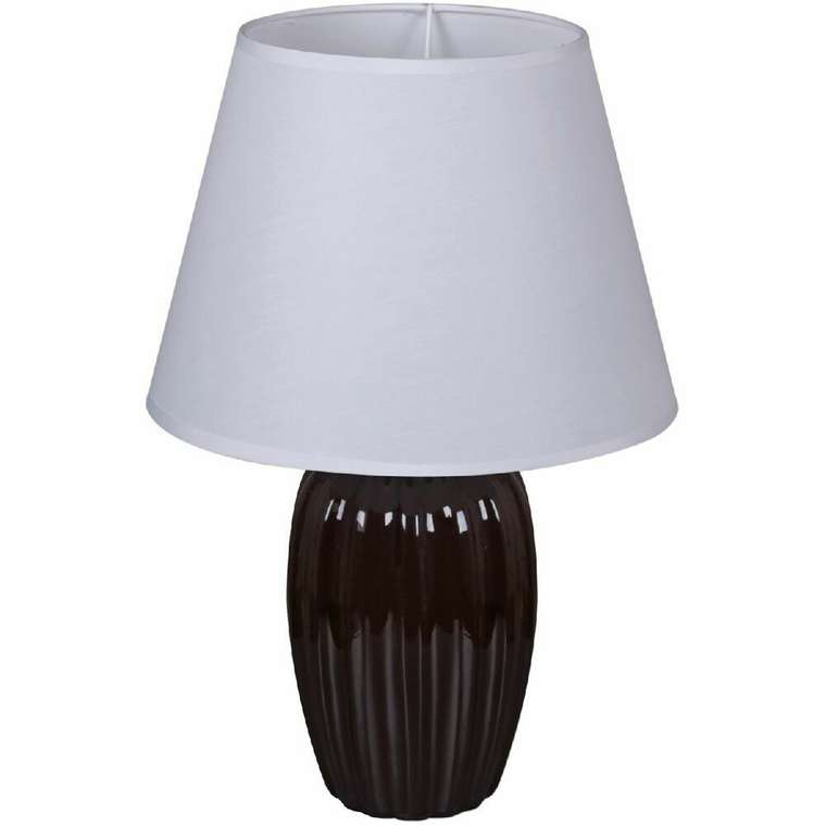 Настольная лампа 98065-0.7-01 (ткань, цвет белый)