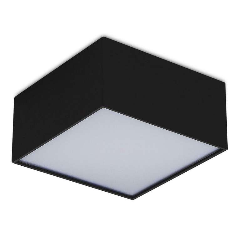 Светильник потолочный Черный LED 1*12W 3000K 1 080Lm Ra&gt;90 120° IP20 L120xW120xH55 220V Накладные светильники