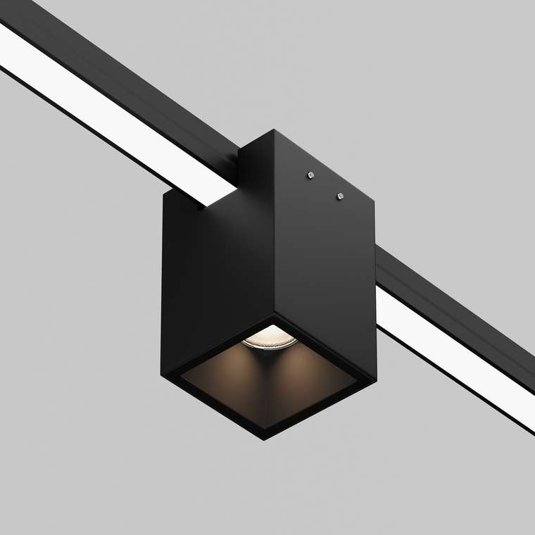 Уличный трековый светильник Outdoor O-TR01-3-S-16WB3K Alfa Уличная трековая система освещения Elasity IP