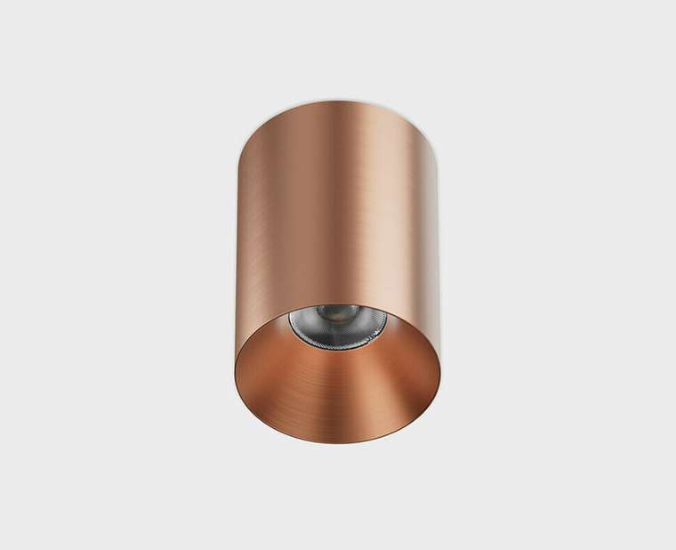 Накладной светильник IT02-027 rose gold 3000K (алюминий, цвет розовый)