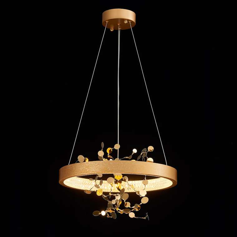 Люстра Cloyd TURBULENT C1 / ?60 см - латунь